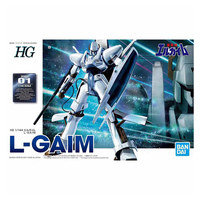 Bandai Authentic Hg 1/144 Heavy Metal L-Gaim Upgraded Version Assembly Model Kit Gift Toy Collection