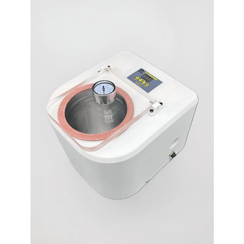 Integrated intelligent vacuum defoaming bucket machine, digital display control silicone glue epoxy resin kneading music