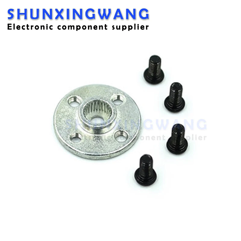 Small disc 25T standard steering gear General metal steering wheel MG995 MG996 standard configuration for robot