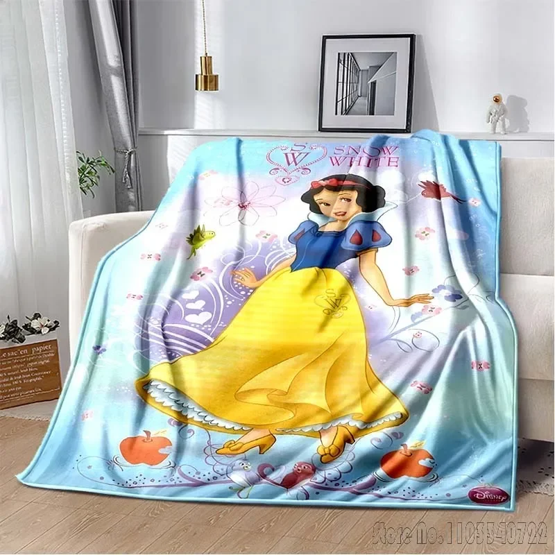 Disney Cartoon Schneewittchen Room Warm Blanket Comfortable Soft Portable Travel Picnic Blanket Gift for Family or Friends