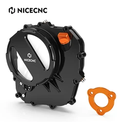 For KTM Duke RC 250 390 2017-2023 250 390 Adventure 2020-2024 Motorcycle Transparent Clutch Cover Kit 250 390 Duke/RC/Adventure