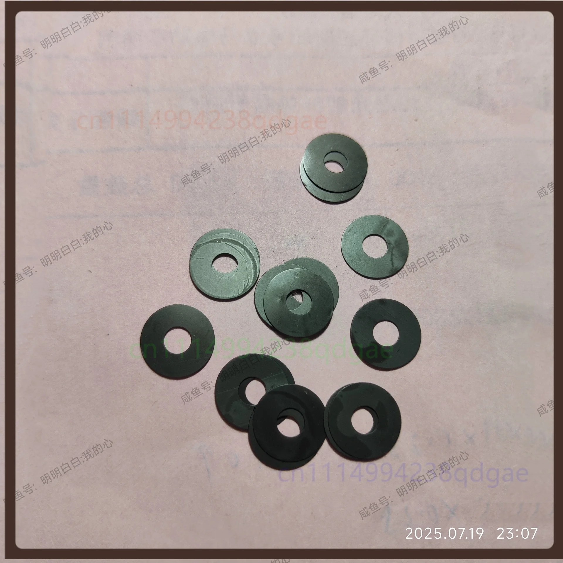 1PCS Nylon Washer For STUDER B710 Cassette Deck Direct Drive Motor Shaft Flywheel Repair Spare Parts