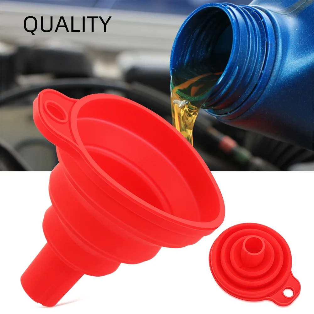 2025 NEW Silicone Car Engine Funnel Auto Accessories for Land Rover Discovery 4 5 Sport Freelander 2 Dodge Durango