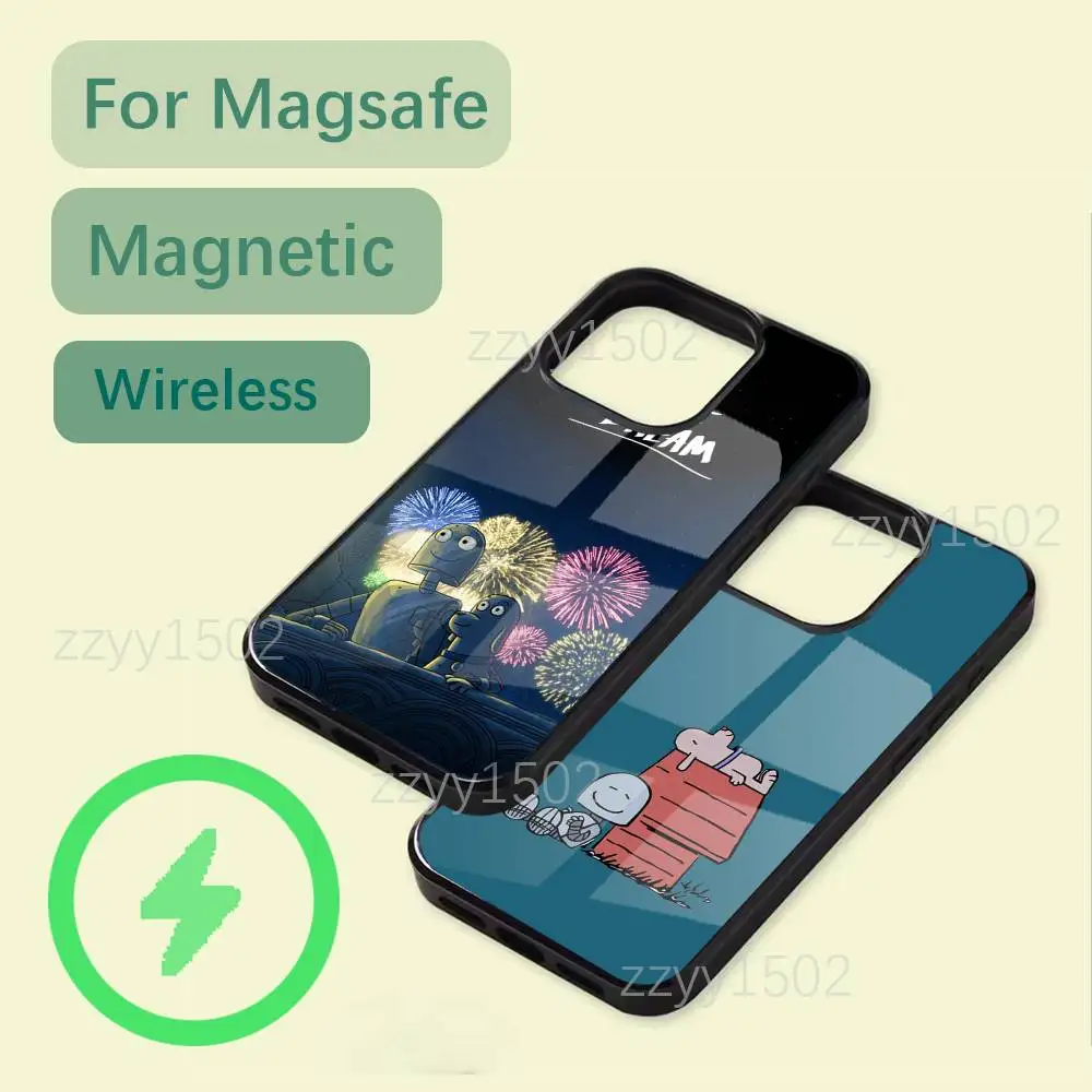 

Cartoon R-RobotS D-DreamsS Phone Case For iPhone 17,16,15,14,13,12,11,Pro,Max,Plus,Mini,SE4,E Magsafe Wireless Charging