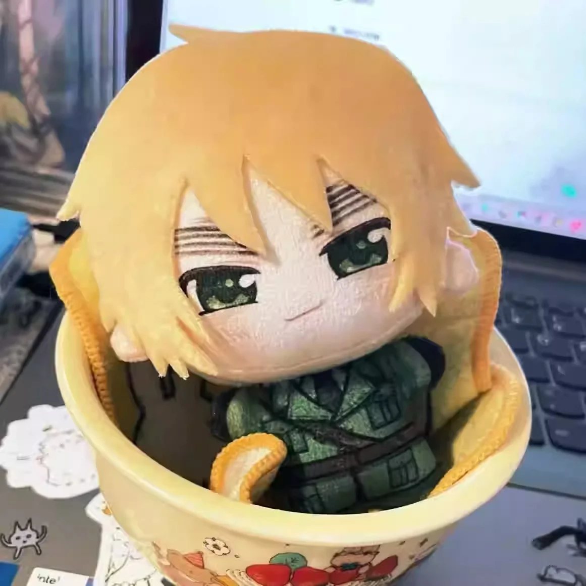 LLavero de muñeco de peluche de 10cm Axis Powers Worlds Stars Hetalia Arthur Kirkland Alfred F Jones Wang Yao llavero Cosplay regalo de peluche