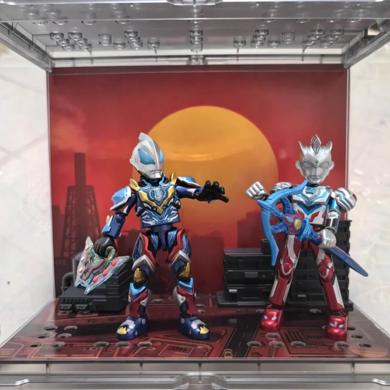 

Original Blokees Anime Figure Zetta Geed Ultraman Honor Version Vol.7 Action Figure Assemble Model Collection Toys Ornament Gift