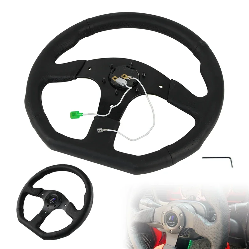 Universal Racing Steering Wheel 350mm 13.8