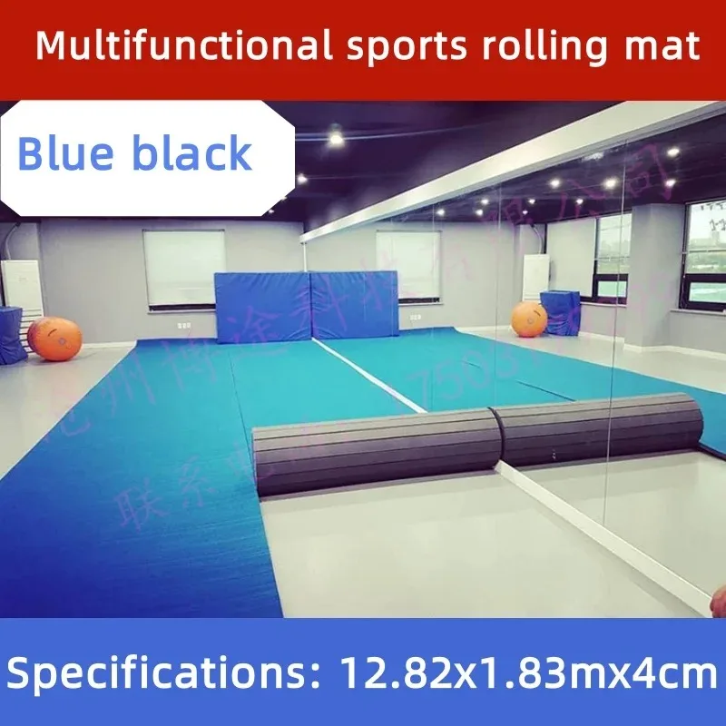 【Hot】Gymnastics MATS thickened roll MATS cheerleading and dance floor anti-slip protective Sports Entertainment Body Building