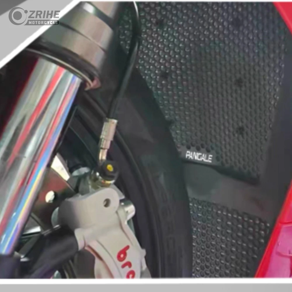 

Для Ducati Panigale V4 S / R / SP / SP2 / Speciale / 2018-2024 PanigaleV4 Решетка радиатора Защитная сетка для резервуара для воды