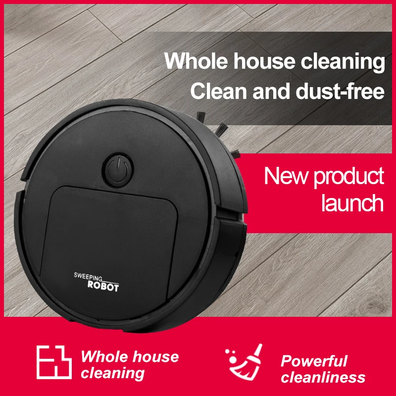 Integrated cleaning robot, smart vacuum cleaner, three-in-one home sweeping and mopping robot, fully automatic vacuum cleaner