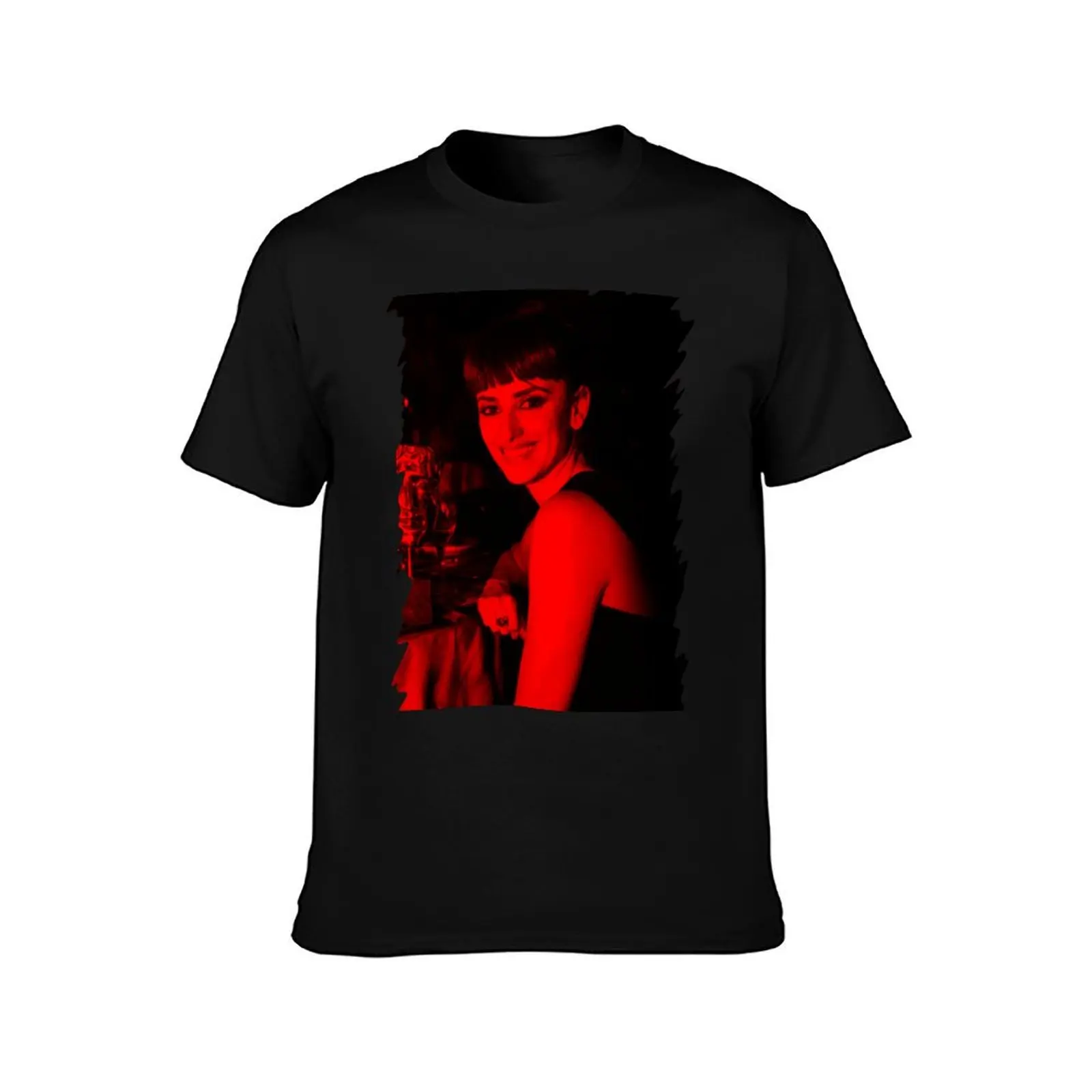Penelope Cruz - Celebrity T-Shirt Work Casual Loose Fit T-Shirt