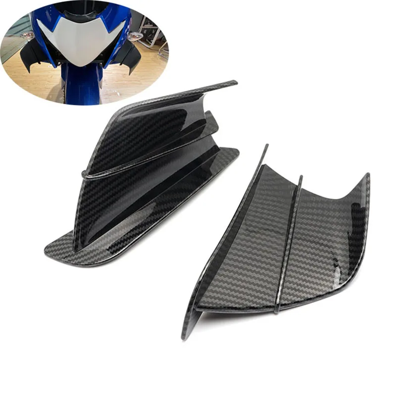 

New Pneumatic Winglet of Carbon Fiber Motorcycle Spoiler For Ducati SCRAMALER Lcon Nightshift Urban Motard 1100 Tribute PRO