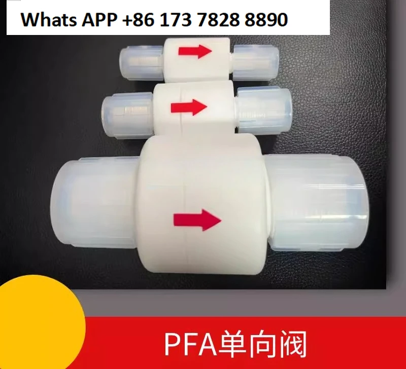 

PFA Check Valve PTFE 1/43/81/23/4 Flare
