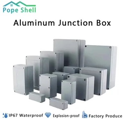 IP67 Waterproof Project Cast Aluminum Junction Box Outdoor Explosion-Proof Electronics Industry Housing Metal Box for Electrical