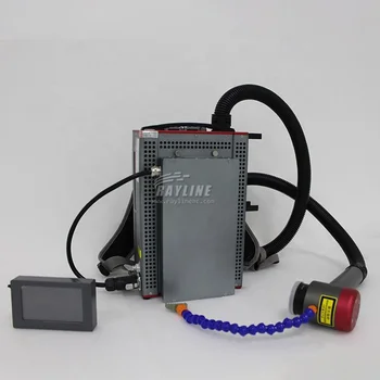 50w 100w Vernice E Rimozione della ruggine Pulitore laser Macchina per la pulizia Ruggine di metallo Legno Pietra Graffiti Rimozione della vernice per mobili