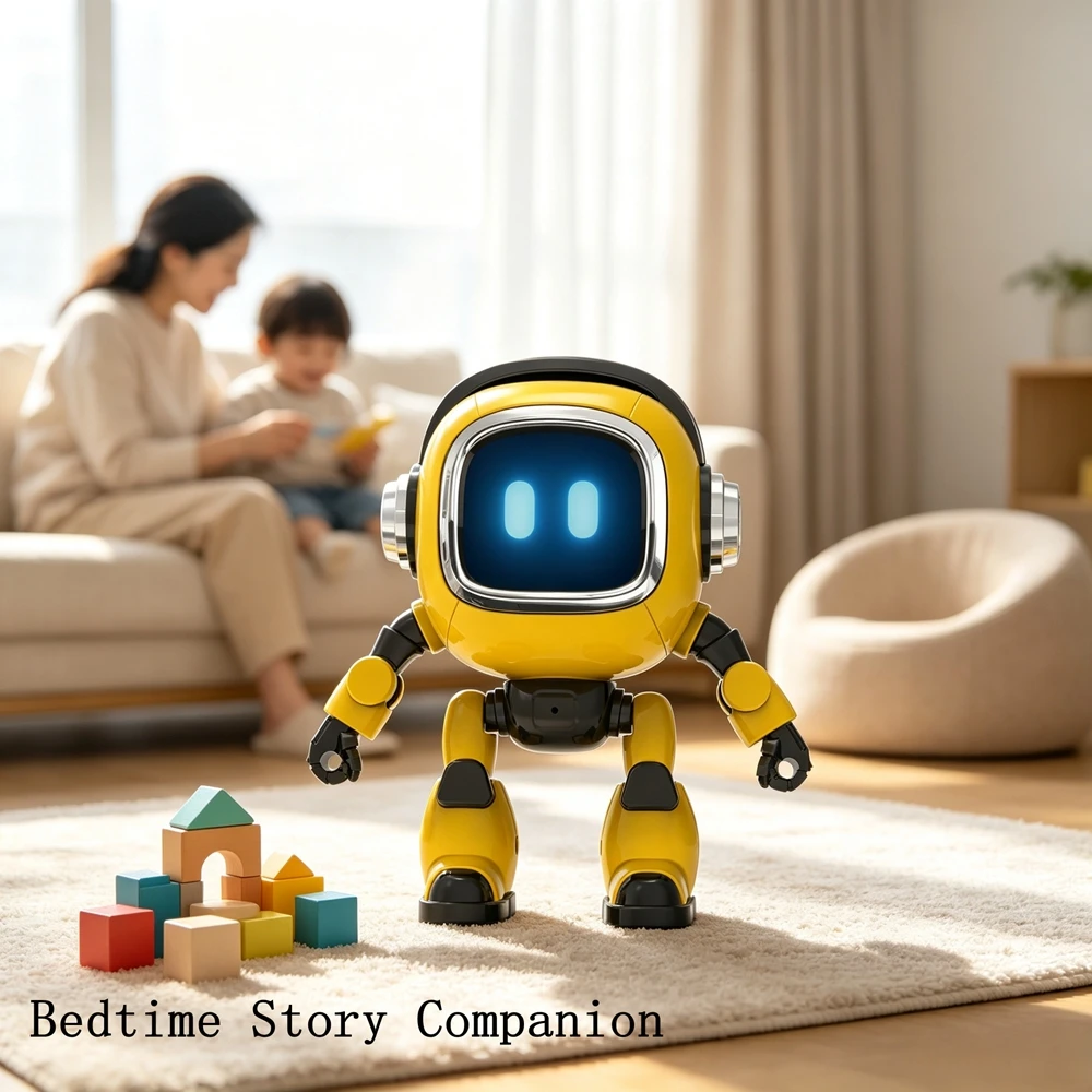 Portuguese‑Version Smart Interactive AI Toy Robot, Voice Chat Robot, Language Practice, Perfect Gift for Boys and Girls