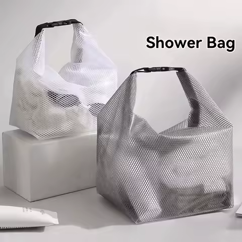 Portable Waterproof Bag with Large Capacity Makeup Bag That Can Be Folded for Storage Women's Travel Compartmentalized Bag