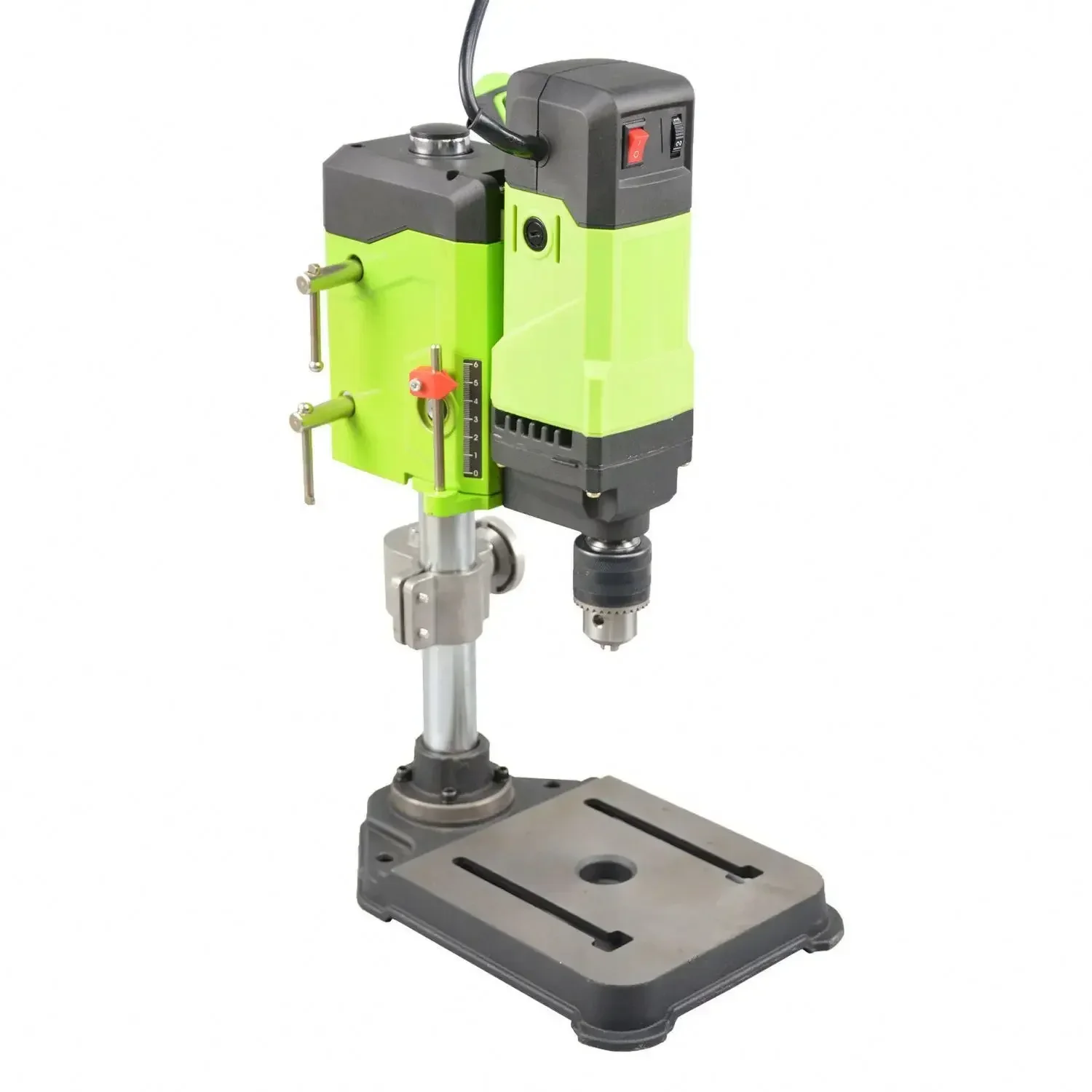 BG-5157 1050W Bench Drill Stand Mini Electric Bench Drilling Machine Chuck 3-16mm Table Drill Press for DIY Wood Metal Tools