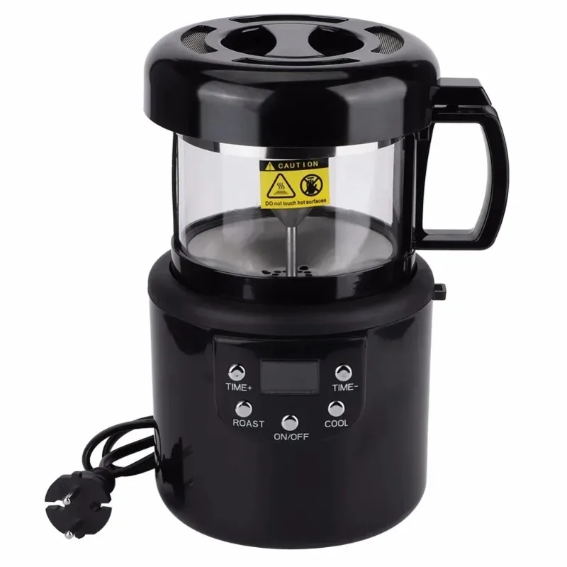 80-100g CE/CB Home Coffee Roaster Electric Mini No Smoke Coffee Beans Baking Roasting Machine 110-240V 1400W