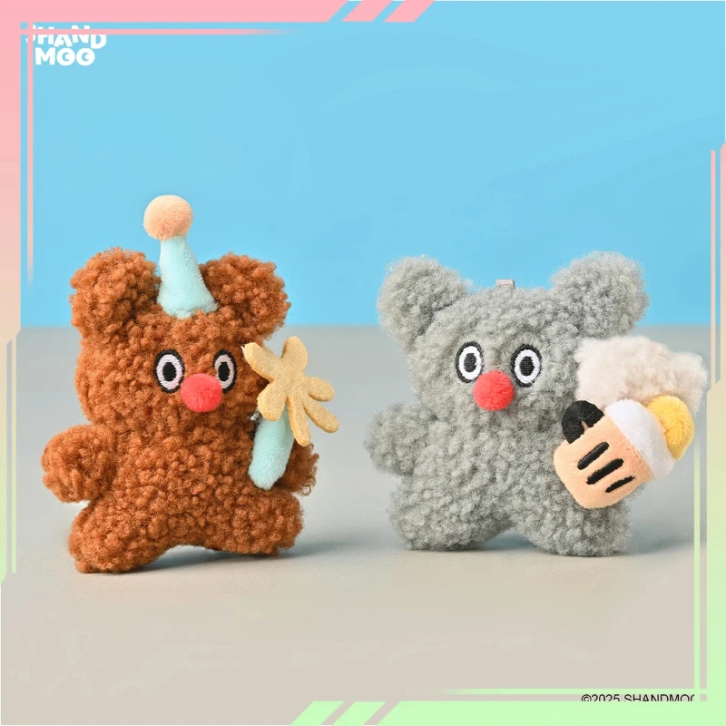 

Genuine Life Shapes Plush Toys Pendant Kawaii Rabbit Dog Keychain Tide Toys Collection Christmas Gift Girl Birthday Kids Gift