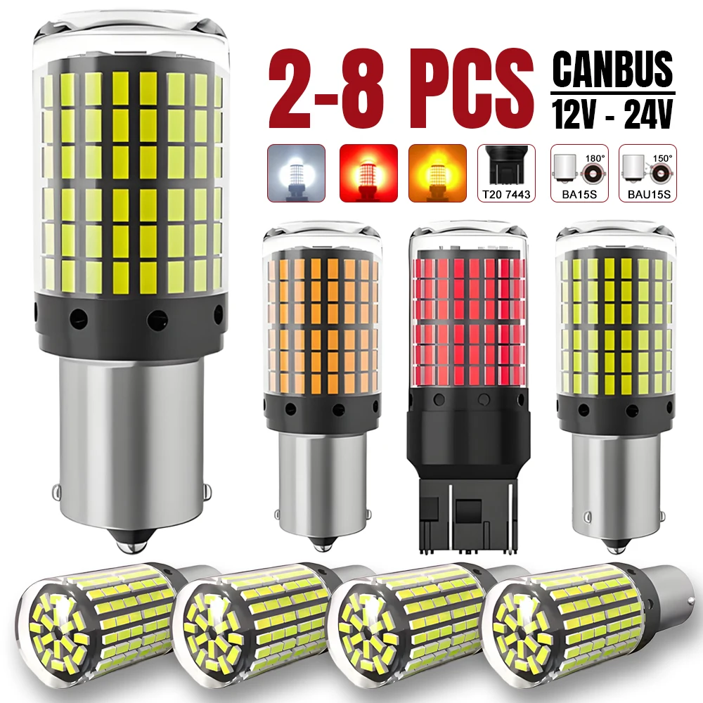 2/4/8 Pcs 2000LM Ca…