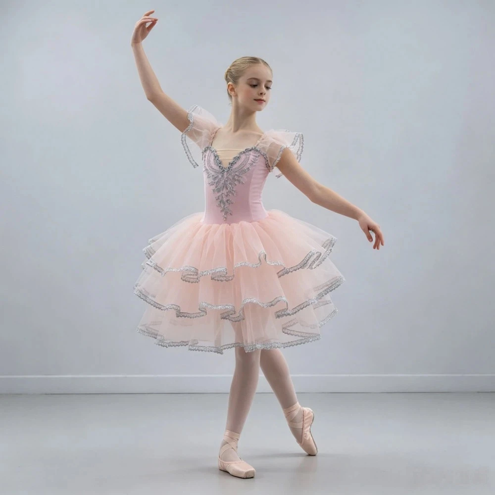 girls-adult-swan-lake-ballet-dress-double-layer-skirt-sleeveless-strap-tutu-dress-kids-fluffy-puffy-skirt-for-stage-performance