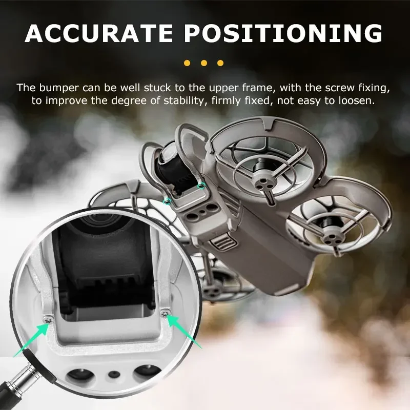 Gimbal Bumper Camera Lens Protector Bumper Anti-Collision Bumper Guards Protect Bar Camera Guard for DJI Neo Drone Accessories