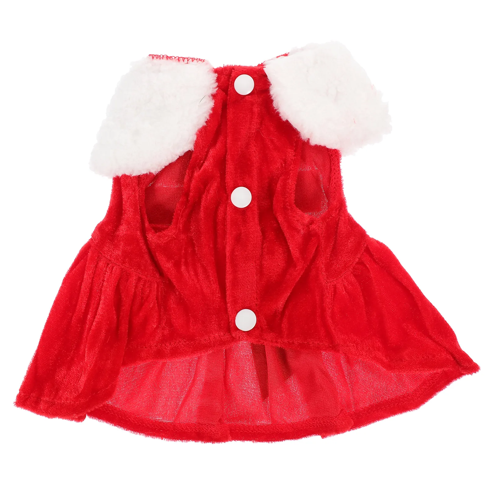 

Christmas Dog Dress Santa Bow Winter Warm Clothes for Dogs Soft Comfortable Puppy Coat Cute Dog Clothes Thermal Puppy Coat