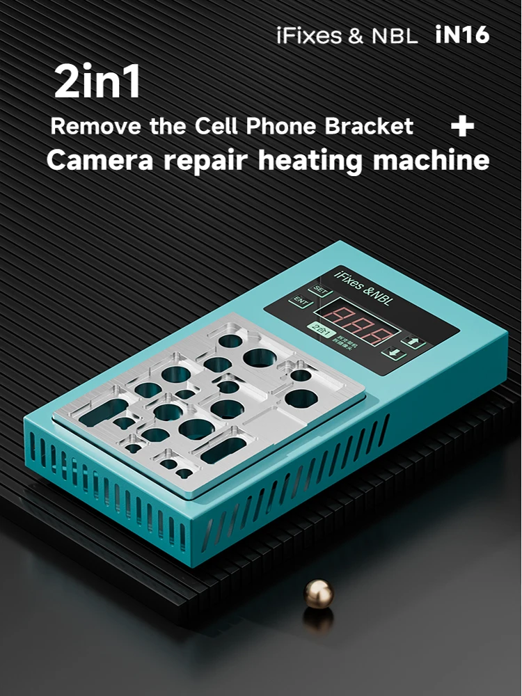 Ifix & NBL-Démontage et entretien de la plate-forme chauffante, 2 en 1, Apple Phone, Invite ket, Caméra avant et arrière, 7 h-15 PM