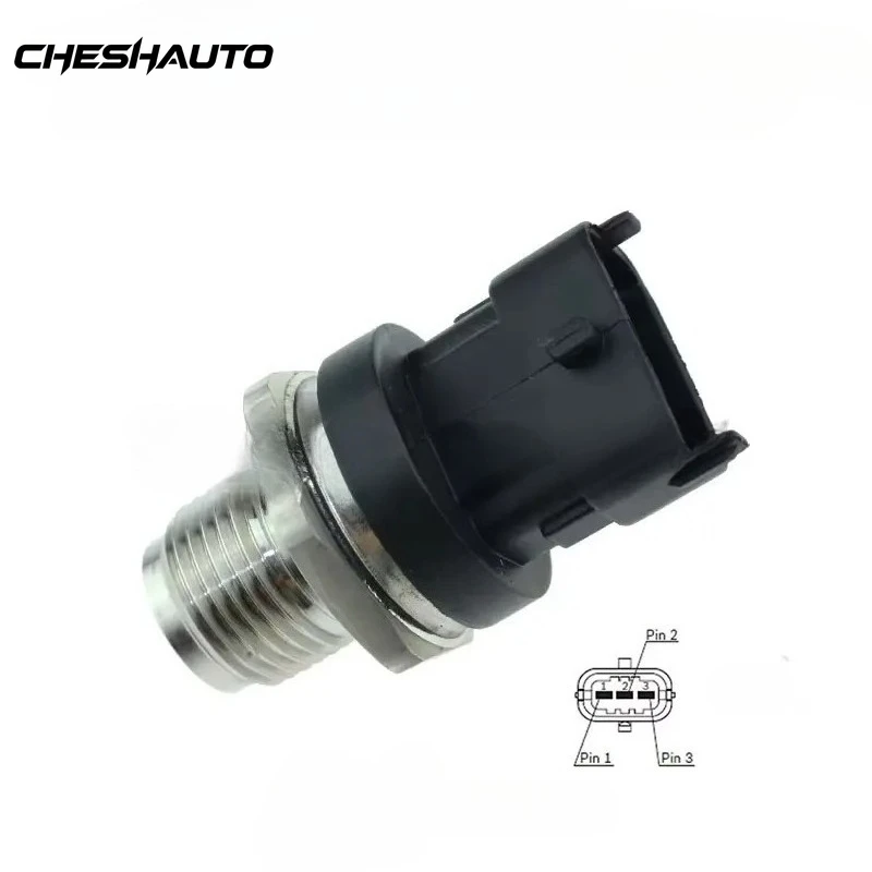0281006160 Fuel Injection High Pressure Sensor for Jeep Wrangler Jk Liberty Cherokee Kk 2.8crd