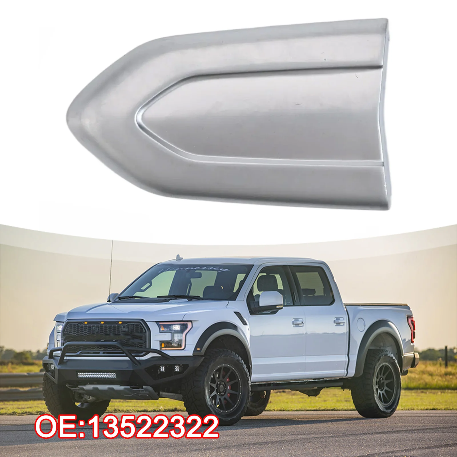 Exterior Door Lock Handle Cap Cover for Cadillac (2013 2019) Crafted from Chrome Plastic for Lasting Protection