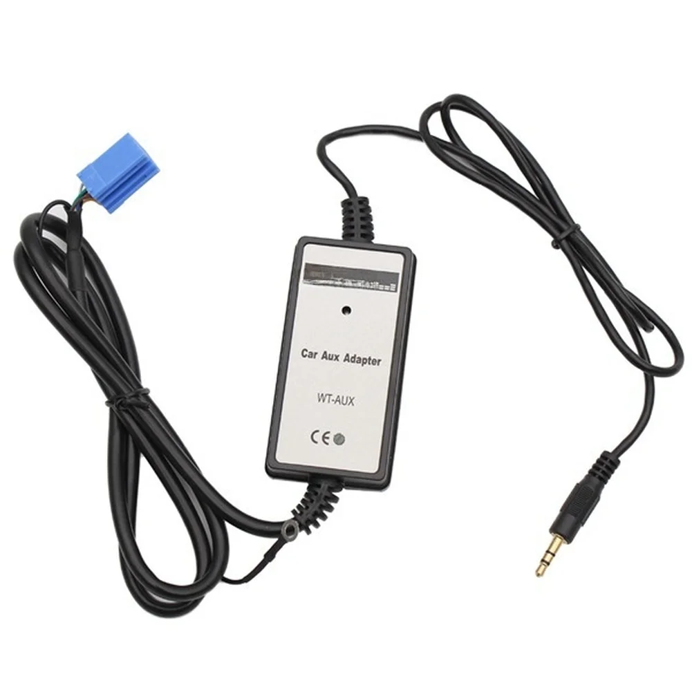 Audio Interface Cable Car AUX Adapter High Definition Audio Support Undistorted Sound Transmission For Lossless Music Listening