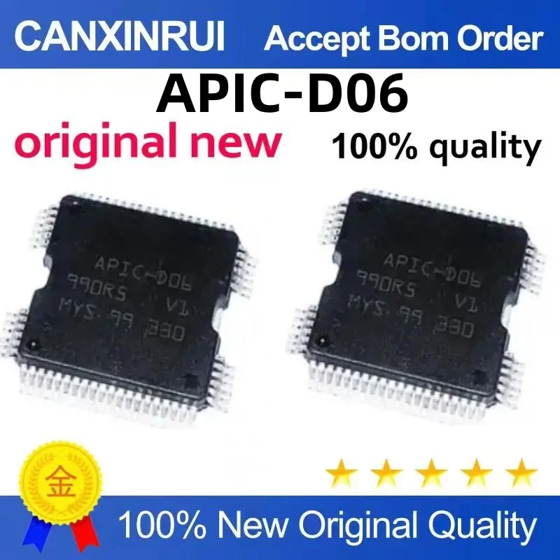 APIC-D06 QFP64 Fuel Injection Control Driver Module IC Original Hot Sale Can Be Directly Shot