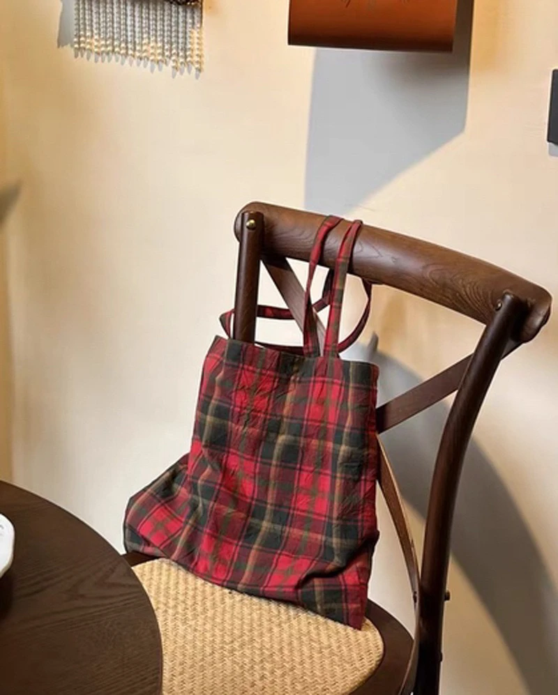 

Retro Large Capaci Cheered Canvas Tote Bag Single oulder Crossbody Bag Korean Sle Youth Casual Zipper Closure Bag