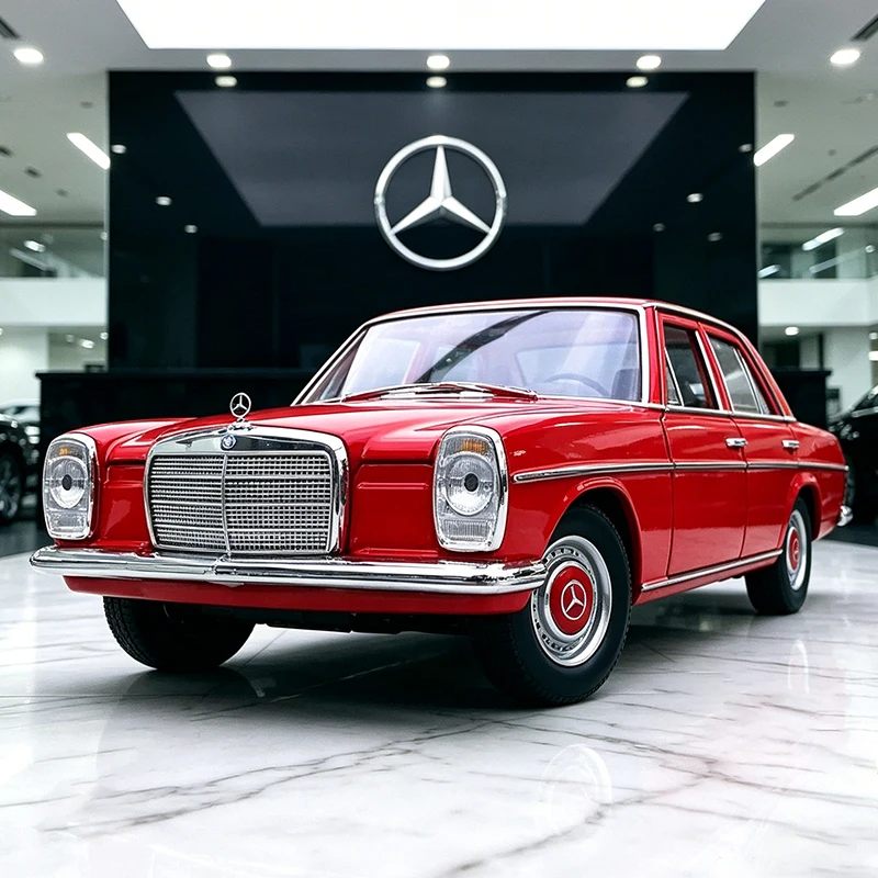 WELLY 1:24 Mercedes-Benz 220 Legierungsauto, Druckguss- und Fahrzeugmodelle, Miniaturmodellauto für Sammler, Geschenk