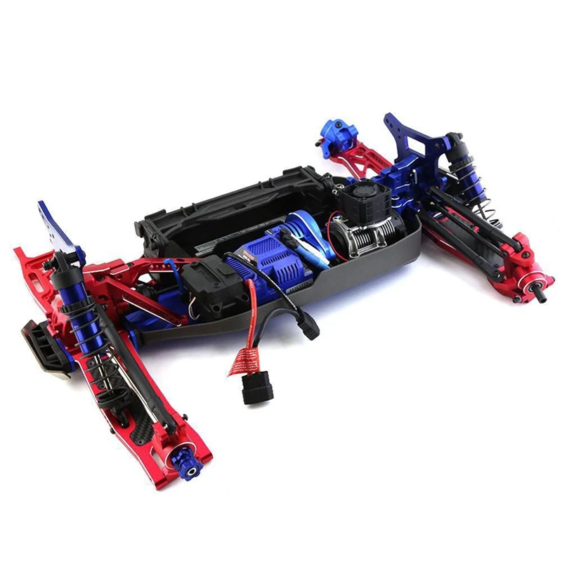 1/8 Metalen Swing Arm Volledige Voertuig Upgrades Voor TRAXXAS 1/8 4WD SLEDG Sled KIT Upgrade Onderdelen