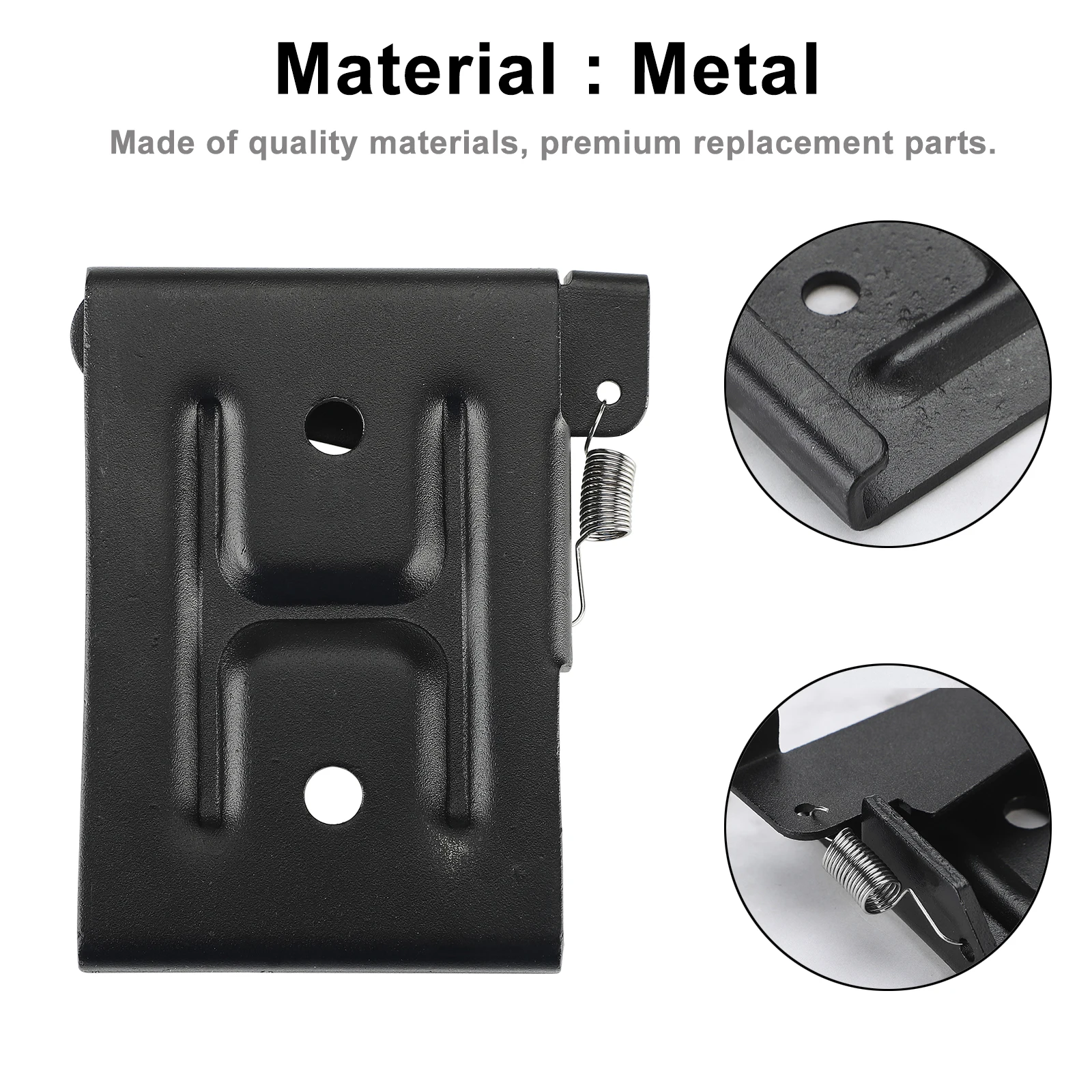 Caster Accessories Movable Scaffold 1 Plate And Screw Fittings Material Handling Industrial Casters Black Hand Tools