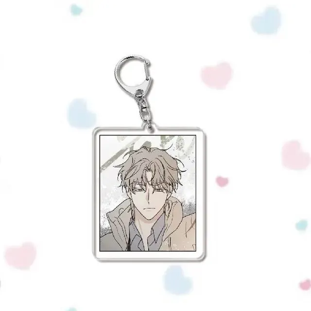 Manga Waterside Night Taeju Double Sided Acrylic Keychain Plate Yaoi Anime Low Tide In Twilight Key Chain Ring Cosplay Prop Gift