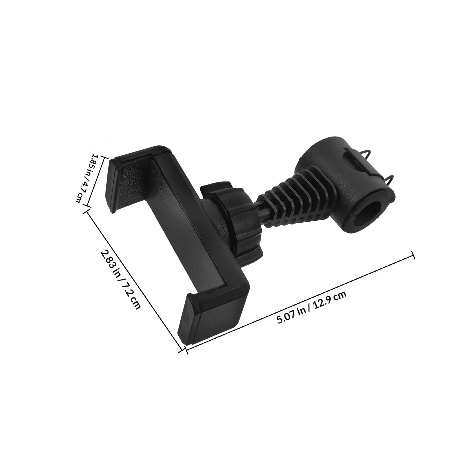Car Mobile Phone Holder Rotatable Multi-Functional Back Seats Cellphone Holder Stable Universal Car Phone Mount Adjustable Angle