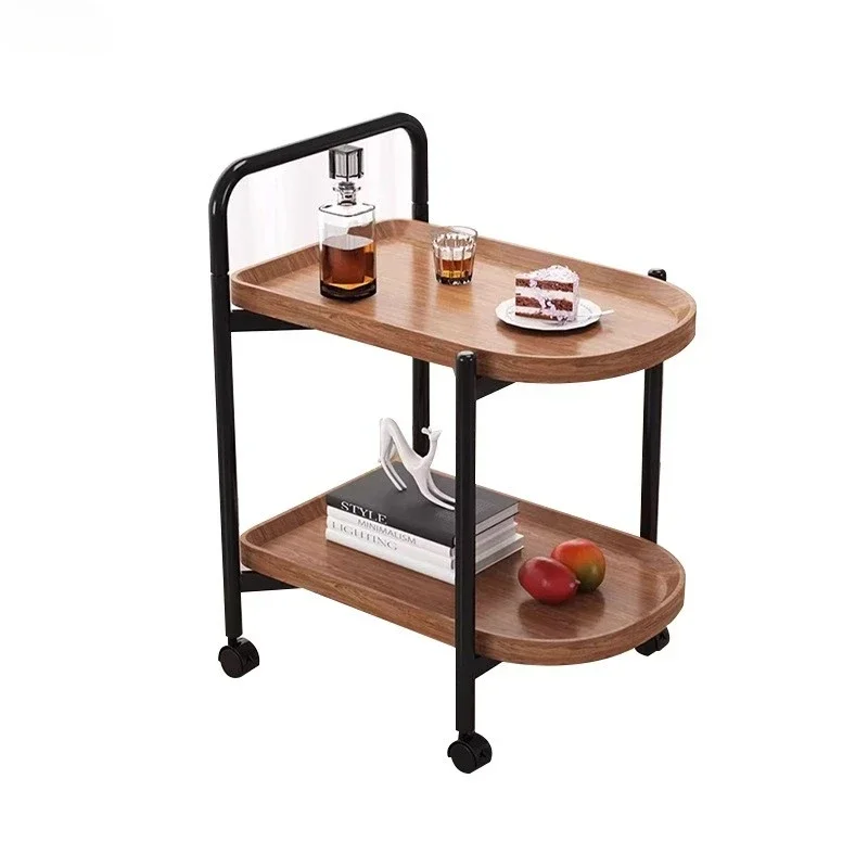 Dwustronny Kilka Domu Z Półkami Na Kółkach Boczna Sofa Kilka Sypialni Stolik Salon Wyjmowany Stolik Wózek