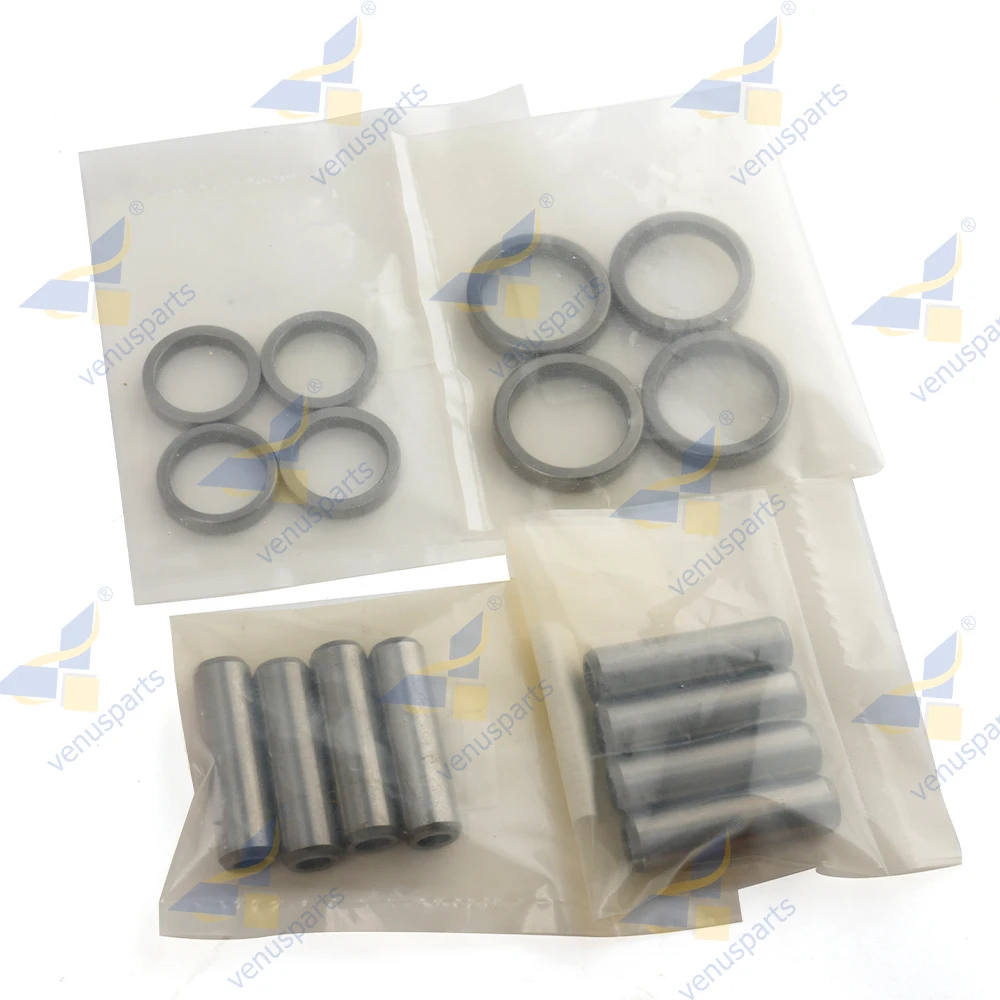 4P Overhaul Rebuild Kit For Toyota Engine Piston & Piston Rings Cylinder Liner Intake Valve Flat Top