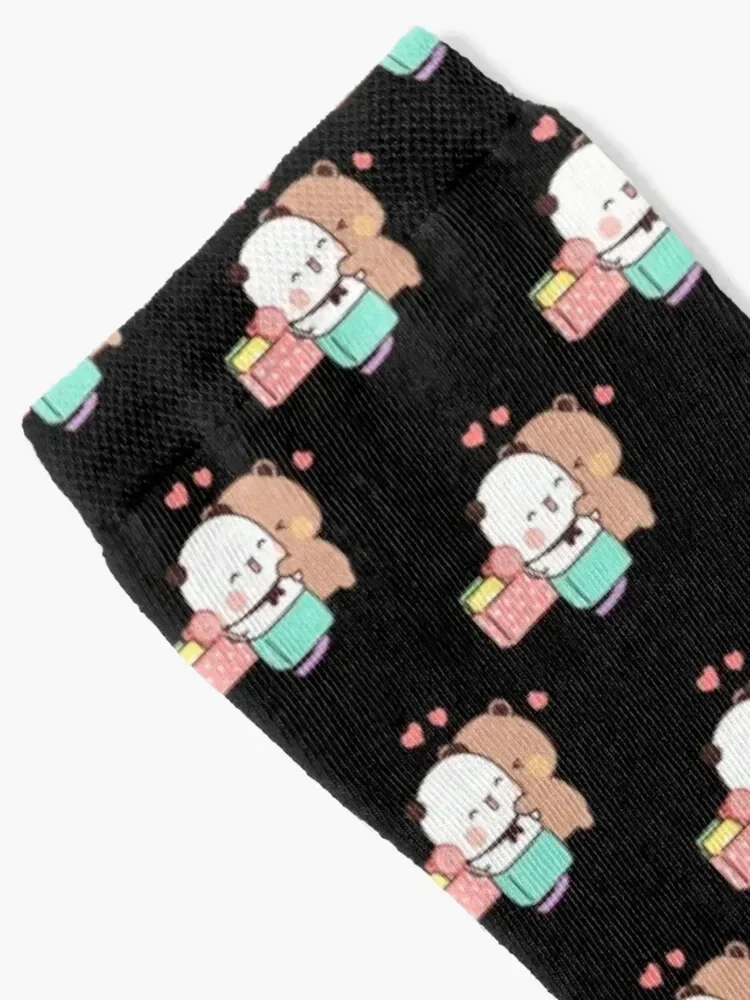 Bear and Panda Bubu Dudu Balloon Socks cool men cotton high quality heated sport Male Socks Women's