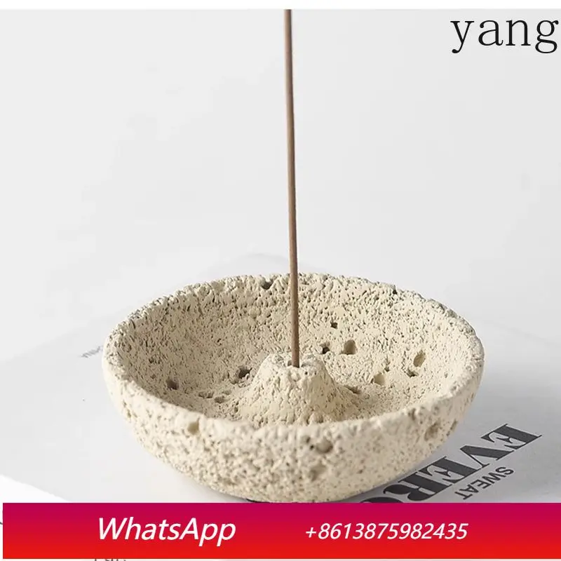 

LTT wabi-sabi wind fragrance insert niche incense base, small and cute aromatherapy ornament