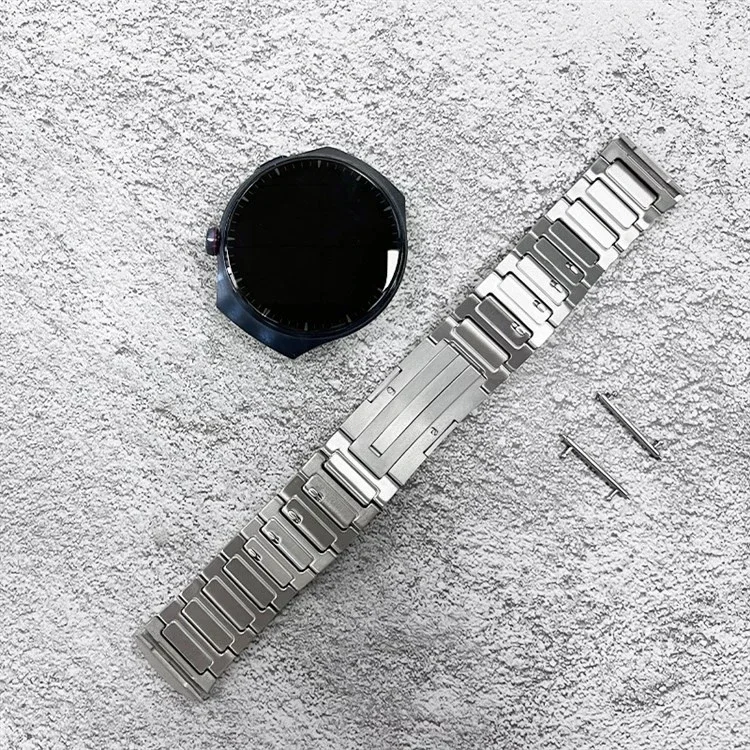 20mm 22mm Titanium Strap for Huawei Watch GT5 Pro 46mm Luxury stainless steel watchband for Huawei Watch GT5/Pro GT4 46mm Correa