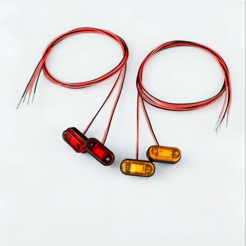 LED 3V Position Light The Width/Warning Lamp for 1/14 Tamiya RC Truck Tipper  Car