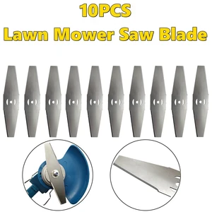 5/10x150mm Metal Grass String Trimmer Head Replacement Saw Blades Lawn Mower Fittings Main Main Sales Mutter - №2