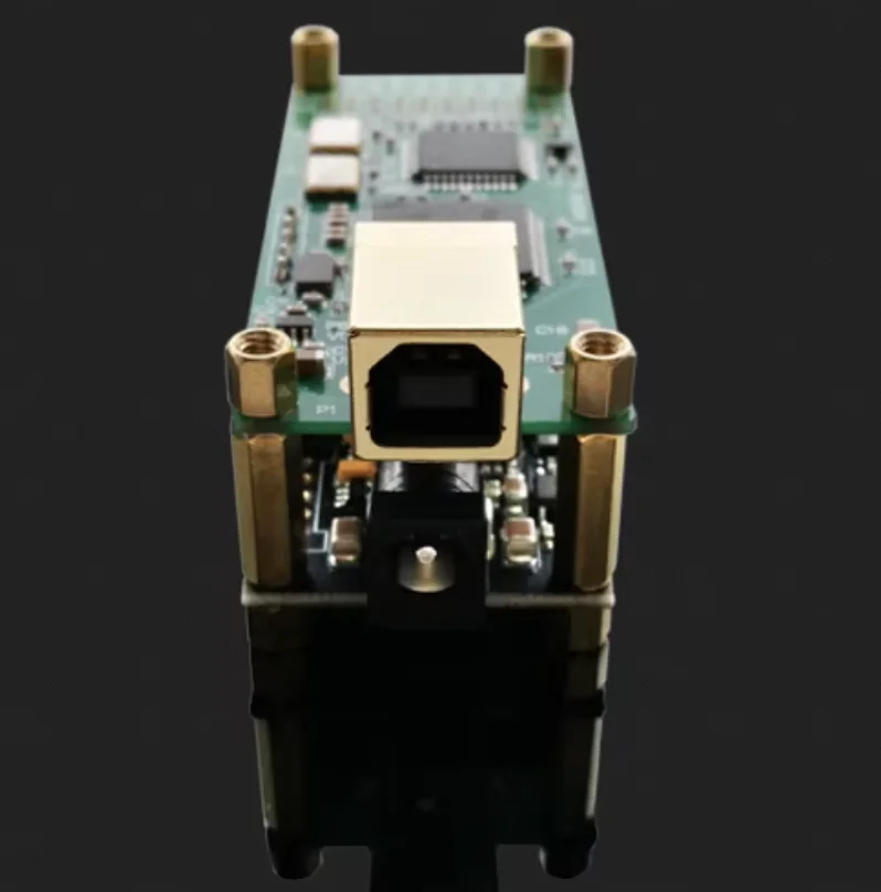 Interface + ES9038Q2M audio decoding board high-end audio USB sound card DAC kit supports DSD