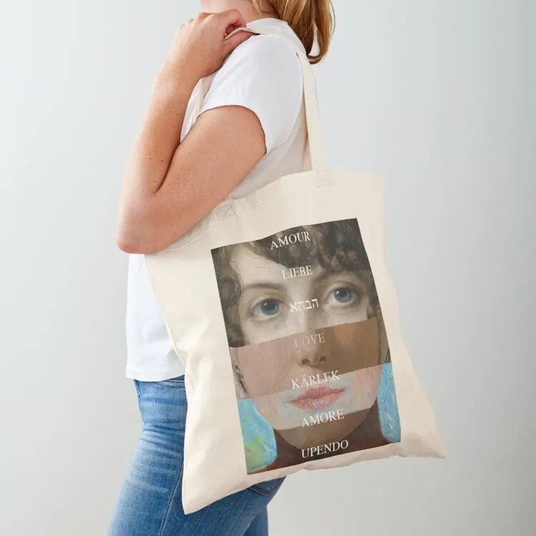 

LOVE Tote Bag shopper bag woman reusable grocery bags custom bags ecological bags