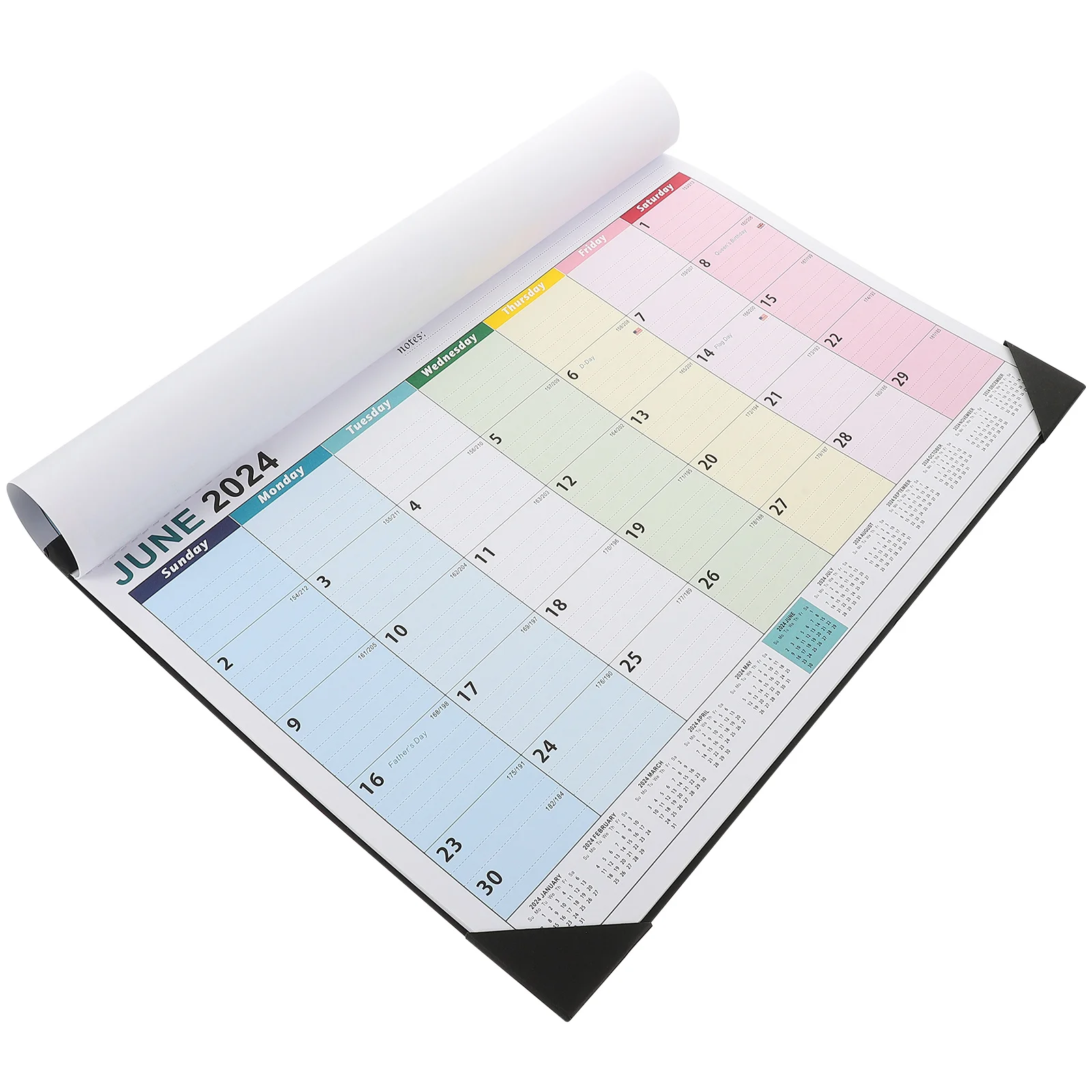 جدار 2024-2025 منظم شهري بسيط معلق للمنزل والمكتب موعد التقويم الفني عطلة العد التنازلي التقويم #3