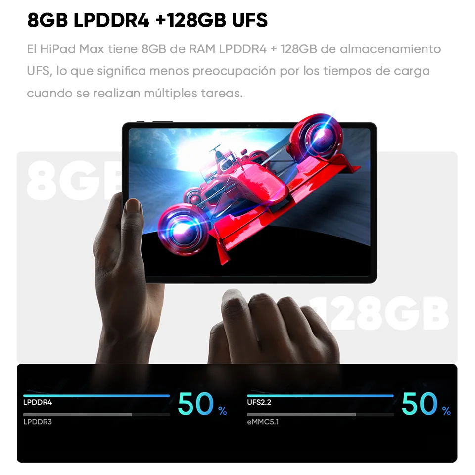 CHUWI-Tableta HiPad Max de 10,36 pulgadas, dispositivo con pantalla 2K, Snapdragon 680, ocho núcleos, 8GB, DDR4, 128GB de almacenamiento, UFS, 4G,